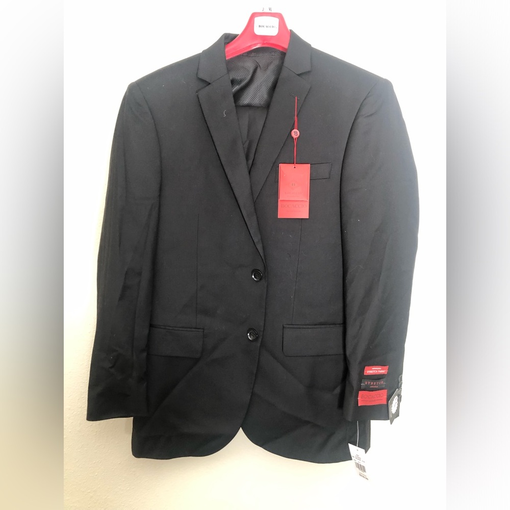 Bocaccio 3-piece Suite— Black/Red— Brand new! K-68000 (MSRP $239.00)